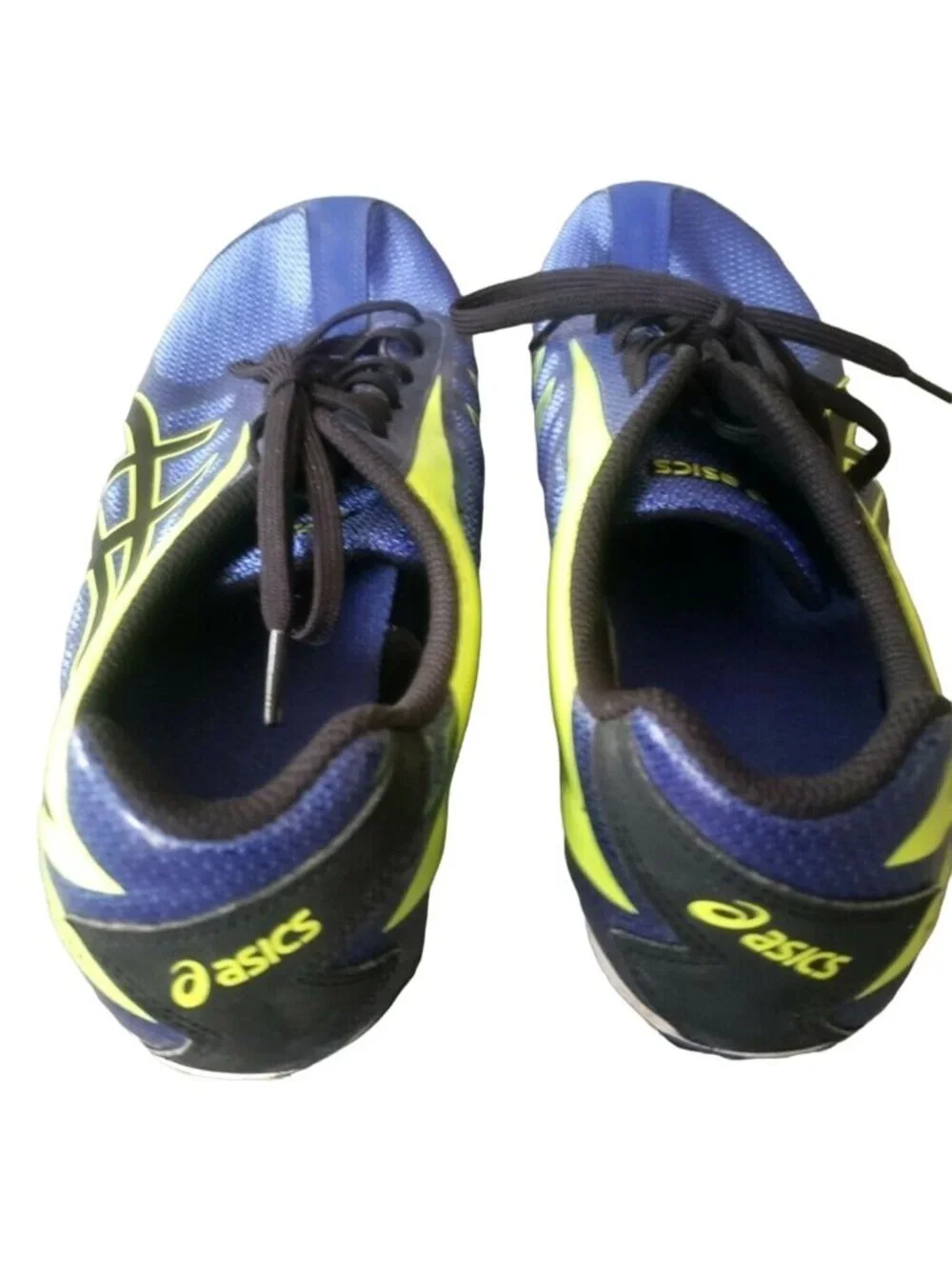 ASICS Hyper LD Mens Track Field Shoes Cleats Tool Blue G404Y Running Size 12